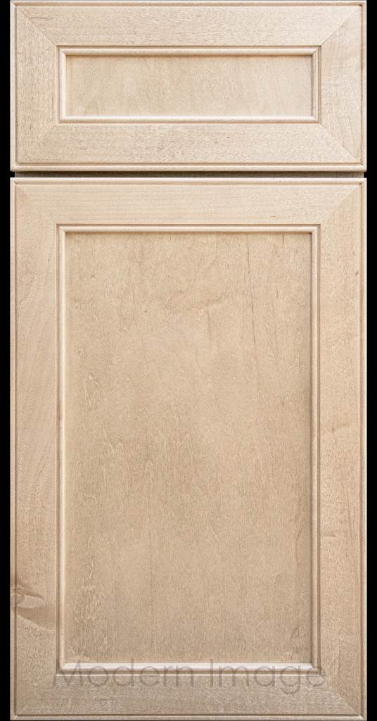 Stained Davis refined Shaker style kitchen cabinet in a Blondie stain by Modern Image AZ.